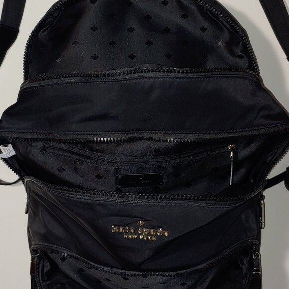 KATE SPADE Nylon Medium Backpack Black - Picture 5 of 9